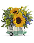 Retro Road Tripper Bouquet from Swindler and Sons Florists in Wilmington, OH