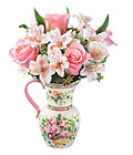 The FTD Laura Ashley Pitcher Perfect Bouquet