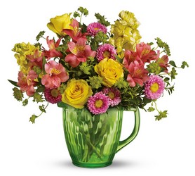 Spring Pitcher  Bouquet