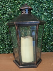 Sympathy Lantern from Swindler and Sons Florists in Wilmington, OH