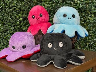 Flippable Octopus Plush from Swindler and Sons Florists in Wilmington, OH