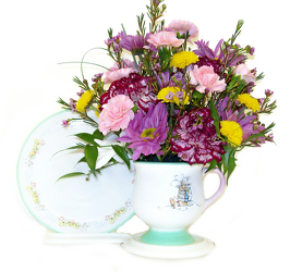 Peter Rabbit TeaCup and Saucer from Swindler and Sons Florists in Wilmington, OH