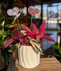 Stained Glass Heart from Swindler and Sons Florists in Wilmington, OH