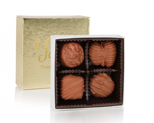 Sarris Petite Gold Box, Assorted  from Swindler and Sons Florists in Wilmington, OH