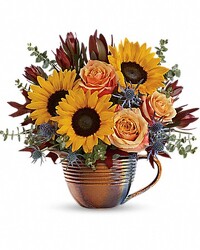 Golden Gratitude  from Swindler and Sons Florists in Wilmington, OH
