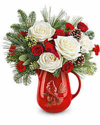  Scarlet Cardinal Bouquet from Swindler and Sons Florists in Wilmington, OH
