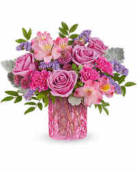 Pink Rhapsody from Swindler and Sons Florists in Wilmington, OH