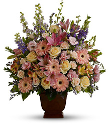 Sympathy flowers, funeral plants, sympathy arrangements to send to the service from Swindler & Sons Florists, your funeral florist in Wilimington, Ohio (OH.)