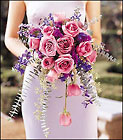 Cascading Lavender Roses from Swindler and Sons Florists in Wilmington, OH