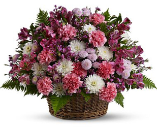 Garden Basket Blooms from Swindler and Sons Florists in Wilmington, OH