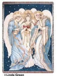 Three Angels Throw from Swindler and Sons Florists in Wilmington, OH