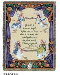 Angel Symphony Throw from Swindler and Sons Florists in Wilmington, OH