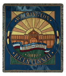 Bicentennial Throw from Swindler and Sons Florists in Wilmington, OH